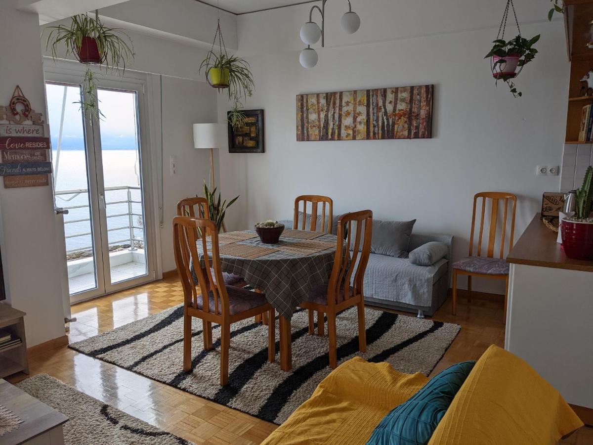 Luxurious Sea View Apartment Pireu Exterior foto