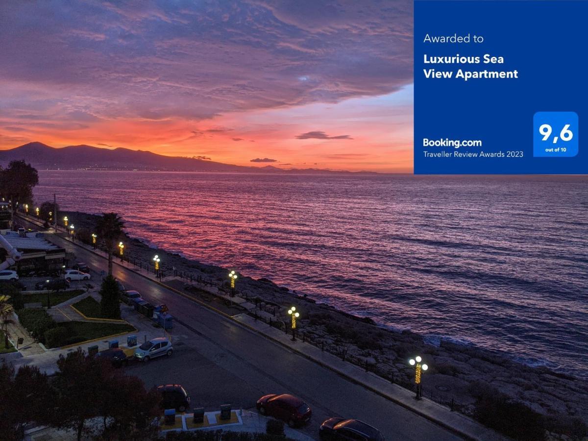 Luxurious Sea View Apartment Pireu Exterior foto